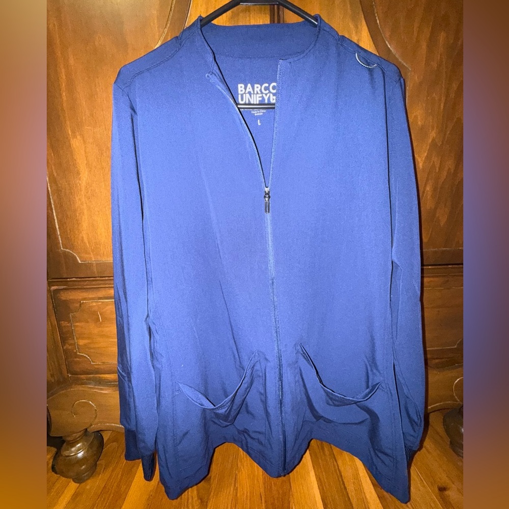 Barco Unify Navy Scrub Jacket